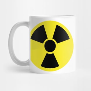 Nuclear radiation sign, nuclear warning symbol - radiation, energy, atomic power Mug